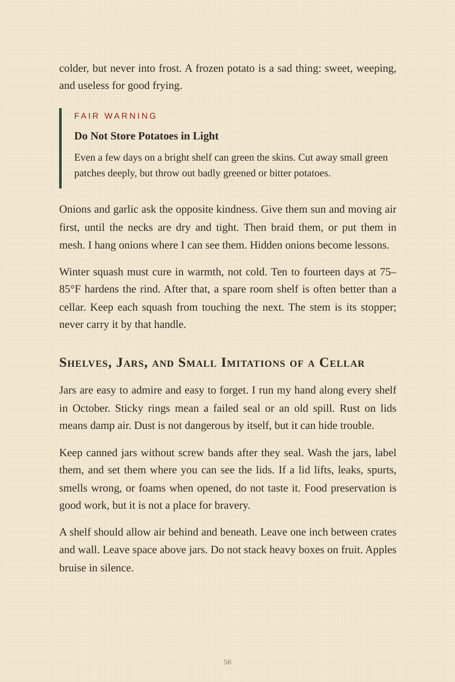 Interior page from The Monastery Year